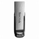 Флеш-диск 32 GB, SANDISK Ultra Flair, USB 3.0, металлический корпус, серебристый/черный, SDCZ73-032G-G46 512218