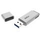 Флеш-диск 128 GB NETAC U185, USB 2.0, белый, NT03U185N-128G-20WH 513705