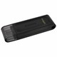 Флеш-диск 128 GB KINGSTON DataTraveler 70, разъем Type-C 3.2, черный, DT70/128GB 514065