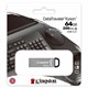 Флеш-диск 64 GB KINGSTON DataTraveler Kyson, разъем USB 3.2, серебряный, DTKN/64GB 514062