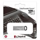 Флеш-диск 128 GB KINGSTON DataTraveler Kyson, разъем USB 3.2, серебряный, DTKN/128GB 514063