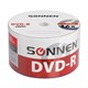 Диски DVD-R SONNEN 4,7 Gb 16x Bulk (термоусадка без шпиля), КОМПЛЕКТ 50 шт., 512574 512574