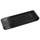 Флеш-диск 256 GB KINGSTON DataTraveler 70, разъем Type-C 3.2, черный, DT70/256GB 514066