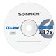 Диски CD-RW SONNEN 700 Mb 4-12x Bulk (термоусадка без шпиля), КОМПЛЕКТ 50 шт., 512578 512578
