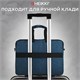 Сумка портфель HEIKKI NOVATION (ХЕЙКИ) с отделением для ноутбука 13-14", багажная лента, синяя, 28х38х3 см, 272593 272593