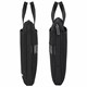 Сумка портфель HEIKKI ULTRA (ХЕЙКИ) с отделением для ноутбука 15,6", Total black, черная, 28х39х3 см, 272609 272609