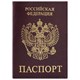 Обложка для паспорта STAFF "Profit", экокожа, "ПАСПОРТ", бордовая, 237192 237192