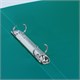 Папка на 2 кольцах BRAUBERG "Стандарт", 25 мм, зеленая, до 170 листов, 0,8 мм, 221613 221613