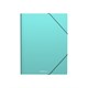 Папка на резинках ERICH KRAUSE "Diagonal Pastel", до 300 листов, ассорти, 600 мкм, 50400 272939