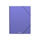 Папка на резинках ERICH KRAUSE "Diagonal Pastel", до 300 листов, ассорти, 600 мкм, 50400 272939