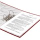 Папка-рeгистратoр ОФИСМАГ с арочным механизмом, покрытие из ПВХ, 75 мм, красная, 225750 225750