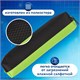 Пенал-косметичка BRAUBERG, мягкий, "Black&Bright", черно-зеленый, 21х5х5 см, 229005 229005