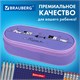 Пенал-футляр BRAUBERG, 1 отделение, органайзер, полиэстер, 22x9х5 см, "Meow", 272312 272312
