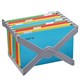 Подвесные папки А4/Foolscap (404х240 мм) до 80 л., КОМПЛЕКТ 10 шт., синие, картон, STAFF, 270933 270933