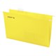 Подвесные папки A4/Foolscap (404х240 мм) до 80 л., КОМПЛЕКТ 10 шт., желтые, картон, STAFF, 270935 270935