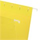 Подвесные папки A4/Foolscap (404х240 мм) до 80 л., КОМПЛЕКТ 10 шт., желтые, картон, STAFF, 270935 270935