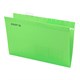 Подвесные папки A4/Foolscap (404х240 мм) до 80 л., КОМПЛЕКТ 10 шт., зеленые, картон, STAFF, 270934 270934