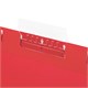 Подвесные папки A4/Foolscap (404х240 мм) до 80 л., КОМПЛЕКТ 10 шт., красные, картон, STAFF, 270936 270936