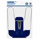 Подставка для книг и учебников BRAUBERG LINE+, металлическая, синяя, европодвес, 238071 238071