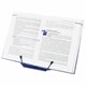 Подставка для книг и учебников BRAUBERG LINE+, металлическая, синяя, европодвес, 238071 238071