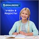 Набор чертежный средний BRAUBERG "FRESH ZONE" (линейка 20 см, 2 треугольника, транспортир), оранжевая шкала, 210763 210763