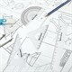 Набор чертежный малый BRAUBERG (линейка 15 см, 2 угольника, транспортир), конверт на молнии, 210306 210306