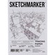 Калька А4 для печати и творчества, 70 г/м2, 100 листов, SKETCHMARKER, SM17118, 116411 116411