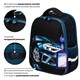 Ранец BRAUBERG FIT, 2 отделения, "Super car", 38х27х14 см, 272024 272024
