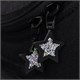 Ранец GRIZZLY анатомическая спинка, с мешком для обуви, для девочек, STARS, 33х25х13 см, RAm-484-7/1 272781