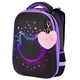 Ранец BRAUBERG SHINY, 2 отделения, с брелком, Pretty face, 38х28х14 см, 273142 273142