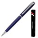 Ручка подарочная шариковая BRAUBERG "Cayman Blue", корпус синий, узел 1 мм, линия письма 0,7 мм, синяя, 141409 141409