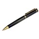 Ручка подарочная шариковая BRAUBERG "Perfect Black", корпус черный, узел 1 мм, линия письма 0,7 мм, синяя, 141416 141416