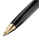 Ручка подарочная шариковая BRAUBERG Sonata, СИНЯЯ, корпус золотистый с черным, линия письма 0,5 мм, 143483 143483