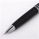 Набор ручек подарочных BRAUBERG Duetto, СИНИЕ, 2 шт.: шариковая, перьевая, черный с хромированными деталями, 143478 143478