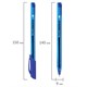 Ручки гелевые BRAUBERG "Extra Glide Gel", НАБОР 10 ЦВЕТОВ, трехгранные, игольчатый наконечник 0,7 мм, линия 0,5 мм, 144079 144079