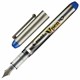 Ручка перьевая PILOT V-Pen, СИНЯЯ, корпус серый, линия письма 0,58 мм, SVP-4M L 144422