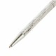Ручка подарочная шариковая GALANT "ASTRON SILVER", корпус серебристый, детали хром, узел 0,7 мм, синяя, 143527 143527