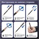 Ручка подарочная шариковая GALANT "ASTRON SILVER", корпус серебристый, детали хром, узел 0,7 мм, синяя, 143527 143527