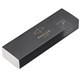 Ручка гелевая PARKER "Jotter Stainless Steel CT", корпус серебристый, детали из нержавеющей стали, черная, 2020646 142842