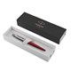 Ручка шариковая PARKER "Jotter Core Kensington Red CT", корпус красный, детали хром, синяя, 1953187 142379