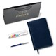 Ручка шариковая PARKER "Jotter Plastic CT", корпус синий, ежедневник А5 синий, пакет, 880896 880896