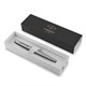 Ручка перьевая PARKER "Jotter Stainless Steel CT", корпус серебристый, детали хром, синяя, 2030946 142940