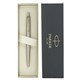 Ручка шариковая PARKER "Jotter Core Stainless Steel CT", ежедневник А5 черный, пакет, 880891 880891