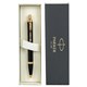 Ручка шариковая PARKER "IM Core Black Lacquer GT", ежедневник А5 черный, пакет, 880899 880899