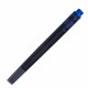 Ручка перьевая PARKER "IM Achromatic Black BT", черный матовый, нержавеющая сталь, синяя, 2127741 143767