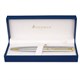 Ручка подарочная шариковая WATERMAN "Hemisphere Stainless Steel GT", серебристый корпус, позолоченные детали, синяя, S0920370 141693