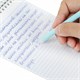 Ручка стираемая гелевая ЮНЛАНДИЯ "Лимонад", СИНЯЯ, + 5 сменных стержней, прорезиненный корпус, узел 0,5 мм, линия письма 0,35 мм, 144241 144241
