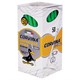 Ручка шариковая CORVINA (Италия) "51 Classic", ЗЕЛЕНАЯ, корпус прозрачный, узел 1 мм, линия письма 0,7 мм, 40163/04 140303