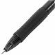 Ручка шариковая автоматическая с грипом BRAUBERG OFFICE STYLE, ЧЕРНАЯ, узел 0,7 мм, линия 0,35 мм, тонированный корпус, 144212 144212