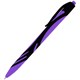 Ручка шариковая автоматическая BRAUBERG ULTRA COLOR НЕОН, soft-touch, СИНЯЯ, пишущий узел 0,7 мм, линия письма 0,35 мм, 144203 144203